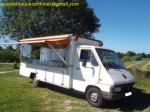 Camion pizza renault master - Miniature