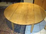 Table basse ronde rustique - Miniature