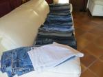 Pantalon jean, lot de 19 jeans - Miniature