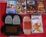 Psp slim + 5 jeux + coque de protection + carte 2g - Miniature