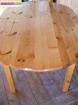 Table en bois vernis - Miniature