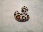 Canard en peau de léopard velours - Miniature