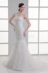 Robe de mariée multi couche tulle satin sans bretelles... - Miniature