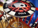 Table poker et tabourets - Miniature