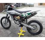 Moto cross husqvarna 450 tc de 2013 - Miniature