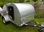 Mini caravane teardrop alpina retro vintage -45% du neuf - Miniature