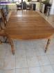 Table ovale louis philippe - Miniature