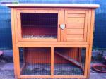 Cage clapier lapin en bois - Miniature