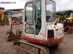 Mini pelle takeuchi 2750kg- 3 godets - Miniature