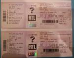 2 places les insus pelouse or billets tickets france... - Miniature