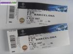 Tickets emplacement h bleu haut psg - barca - Miniature