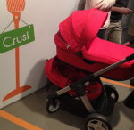2013 stokke crusi poussette avec nacelle - Miniature