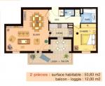 2p 54m² - Miniature