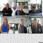 Pose extensions de cheveux a froid - Miniature