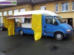 Camion pizza (renault master 2.5d) - Miniature