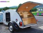 Mini caravane teardrop alpina retro vintage -25% du neuf - Miniature