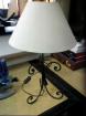 Lampe sur pied en fer forge occasion  - Miniature