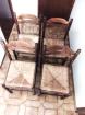 Chaises rustiques - Miniature