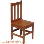 4 chaise en bois urgent - Miniature